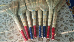 Веник СОРГО_(прошивка ПП 2 нити) в оплетке ПВХ