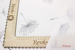 Перкаль Поднебесье - одуванчиковый ветер, (комп), ш.2.2м, хлопок-100%, 110гр/м.кв - Купава фото 5