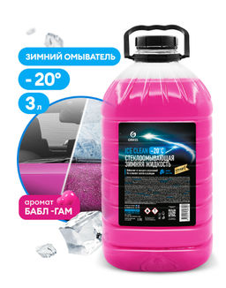 Жидкость стеклоомывающая Ice Clean (канистра 3л) - Grass фото 2