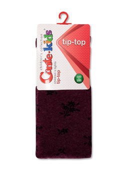 Conte-Kids Хлопковые колготки TIP-TOP т.бордовый - Conte elegant фото 2