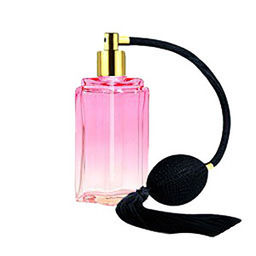 Микеланджело розовый 25мл (груша с кисточкой золото)