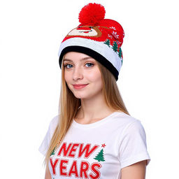 Шапка "Новогодняя сказка"