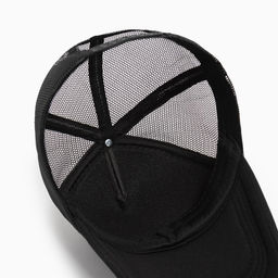 Бейсболка с сеткой MINAKU, чёрная, размер 56-58