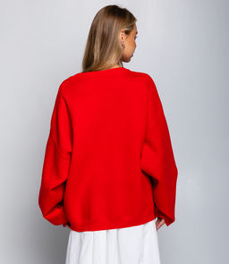 Джемпер #КТ112 (6), красный