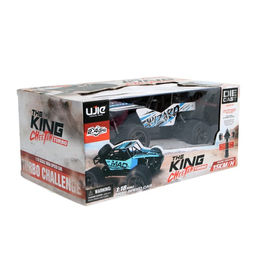 Джип радиоуправляемый Сафари, металлический корпус, работает от аккумулятора цвет синий - Simaland фото 5