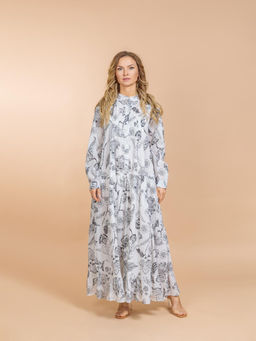 Платье (хлопок) №25-242-2 (Лето-2025) - Ганг фото 3