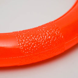 Игрушка Кольцо большое, 14 см, каучук, красная - Пижон фото 4