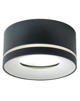 Светильник потолочный 12W, 230V, GX53, черный, HL457