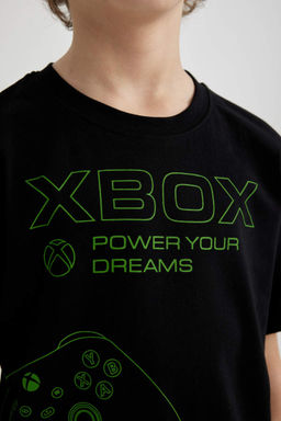 Футболка Xbox с круглым вырезом для мальчиков и короткими рукавами - Defacto фото 5