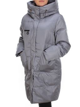 S21122 GRAY Куртка зимняя женская облегченная Y SILK TREE - Fashion фото 3