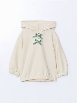 Kap??onlu K?z ?ocuk Sweatshirt ve E?ofman Alt 2li Tak?m - Waikiki фото 2