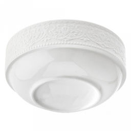 Русь Салатник фарфоровый 520мл, д13,7х5,9см, белый, рельефный декор (Китай) - Домашняя мода фото 4