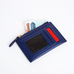Картхолдер на молнии, цвет синий - Simaland фото 4