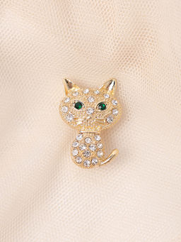 Брошь Кошка / 6487 /уп 12/микс