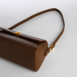 Сумка женская,26*9*12, отд на клапане, 2 ремня, коричневый - Textura фото 5