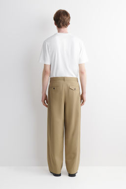 PANTAL?N CHINO WIDE LEG DE ALGOD?N - H&m фото 6