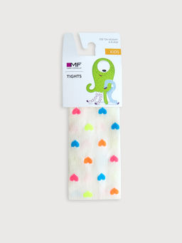 Цена за 3 пары! Колготки детские молочные с рисунком в виде горошка - Mark formelle фото 8