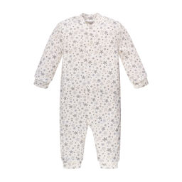 Комбинезон ясельный молочный серые звезды