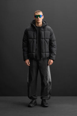 HOODED PUFFER JACKET - Zara фото 10