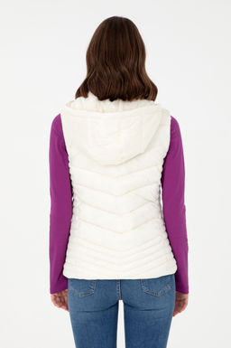 Женский кремовый жилет Неожиданная скидка в корзине - U.s. polo assn фото 5