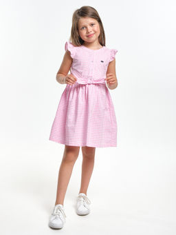 Платье в клетку UD 4702 розовый - Mini maxi фото 4