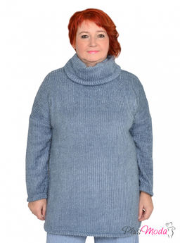 Джемпер Модель №1098 размеры 44-84 - Plusmoda фото 4