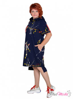 Платье Модель №1305 размеры 44-84 - Plusmoda фото 9