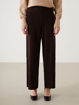 Beli Lastikli Geni? Pa?a Kad?n Triko Pantolon