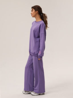 MY Свитшот жен. О-вырез вышивка на рукаве СО001  фото 3