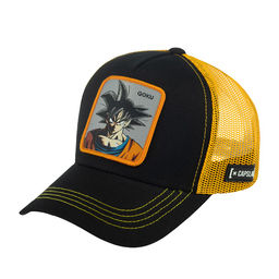 Детская бейсболка CAPSLAB арт. CL/DBZ/3/GOKB Junior Dragon Ball Goku (черный / желтый)