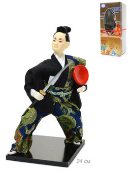 Сувенир коллекционный Самурай 24 см / NA53-2 /уп 24/ - Галеонтрейд фото 2