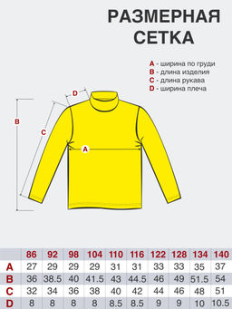 Джемперводолазка голубая