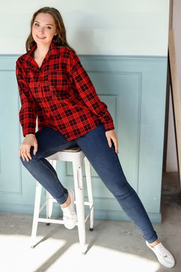 Рубашка-туника женская Стиль - Оптима фото 7