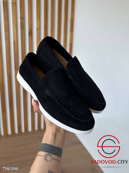 Премиальные Лоферы из натуральной замши.