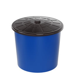 Бак универсальный 75л (с крышкой)(синий) М3466