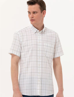Haki Regular Fit K_sa Kollu G_mlek - Pierre cardin фото 4