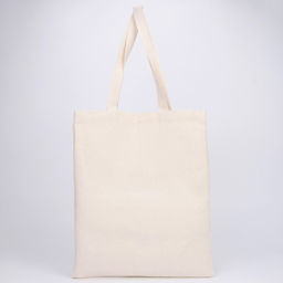 Сумка-шопер Жить, а не существовать без молнии, без подкладки, цвет бежевый - Nazamok фото 8