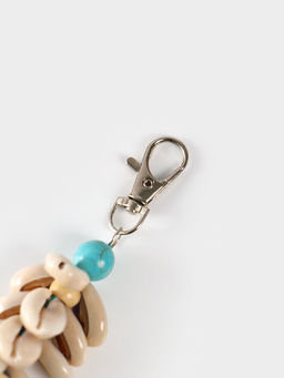Брелок, 21 см, бирюзовый