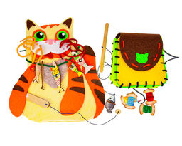 Игра-шнуровка Кот Кузя - Smiledecor фото 6