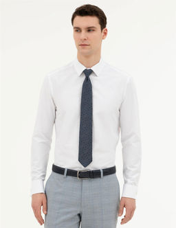 Beyaz Slim Fit Uzun Kollu Basic G_mlek - Pierre cardin фото 3