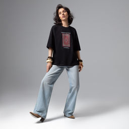 Футболка свободная Фэшн-идеал (base) - Charutti фото 4