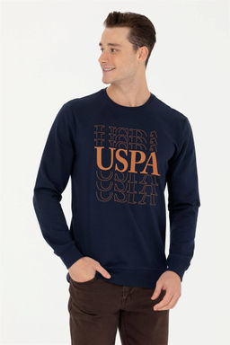 U. S. Polo Assn / Мужской темно-синий свитшот - U.s. polo assn фото 3