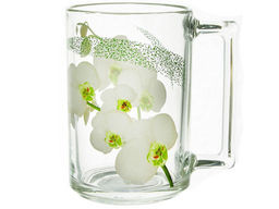 Люминарк Кружка ФИТНЕС 320мл Микс декоров Цветы (Бергамот, Белая Орхидея, Уотер колор, Латон) /Люминарк/ - Luminarc фото 3