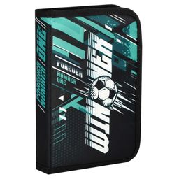 Пенал школьный Феникс+, арт.62017/ 24 ПОБЕДИТЕЛЬ (без наполнения, 13.3x20x3.5 см, полиэстер, молния,