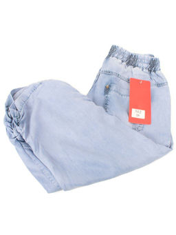 312 LT. BLUE Брюки капри женские - Fashion фото 2