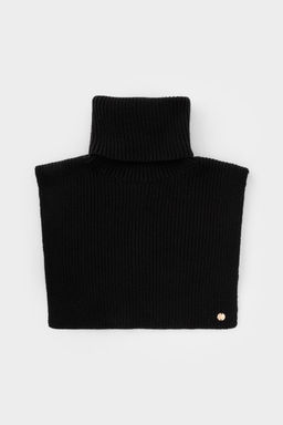 ЕВ 28004/24ш/черный шарф-манишка жен