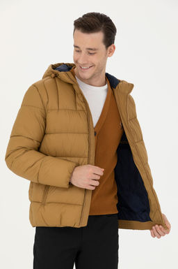 Мужское светлое пальто цвета хаки Неожиданная скидка в корзине - U.s. polo assn фото 8