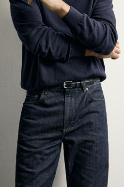 JEANS STRAIGHT FIT / ?ndigo oscuro - Zara фото 5