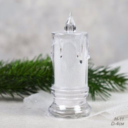 Свеча светодиодная 11х4 см / VFR-106 /уп 12/240/