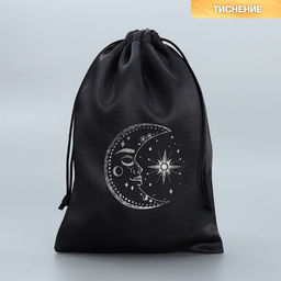 Цена за 5 шт. Мешок атласный Ночь, 16 24 см +/- 1.5 см